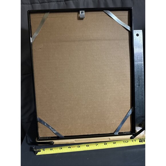 Selmar Hess Publisher N.Y. Fallow Deer Print Glass Framed 1855 Magazine 14x10” - Picture 2 of 10